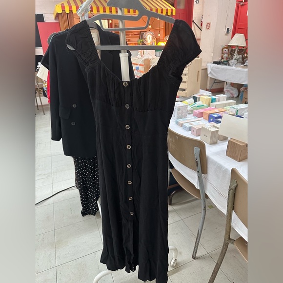 ASTR The Label Black Midi Dress XS - Picture 2 of 6